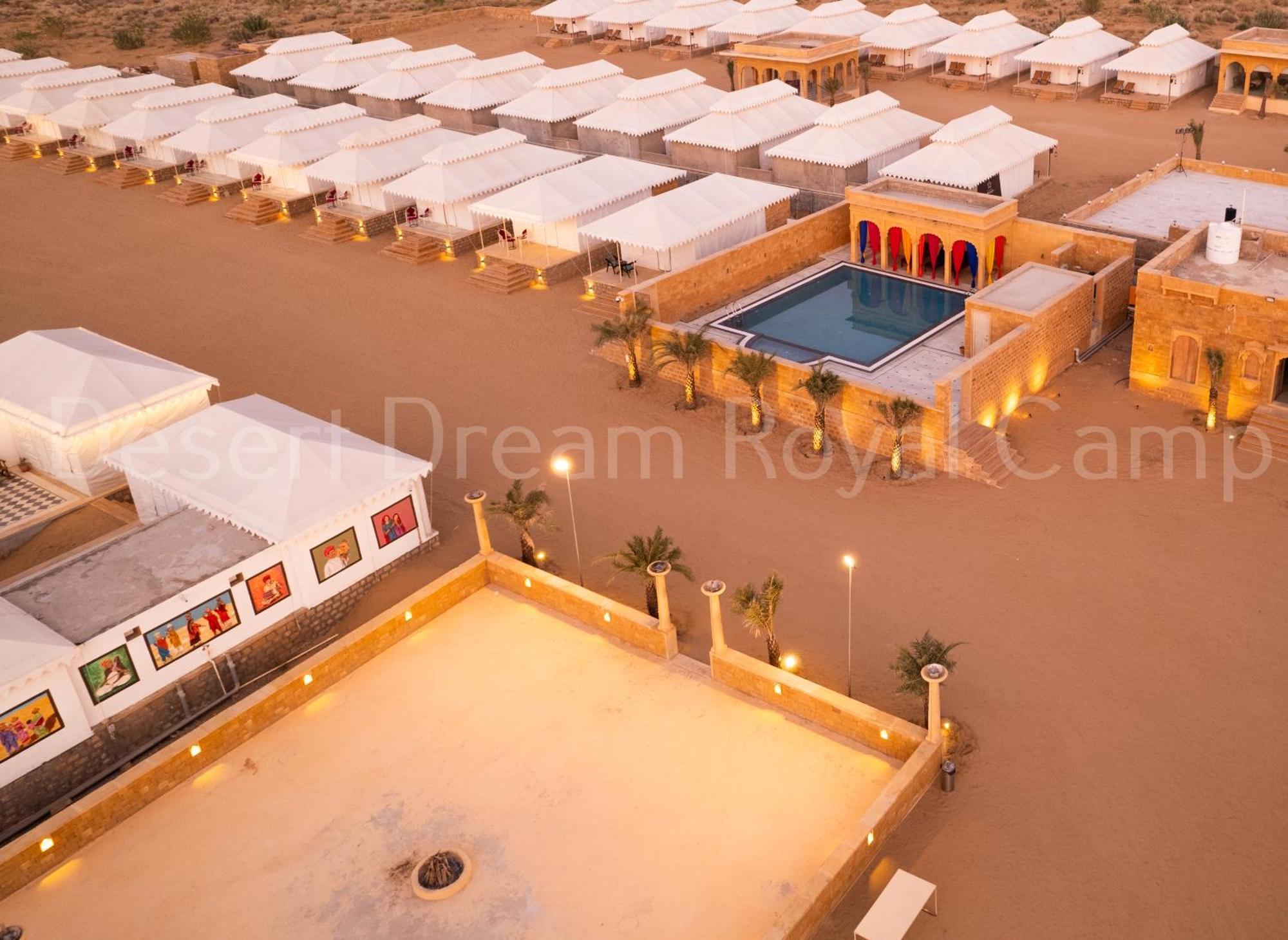 Готель Desert Dream Royal Camp With Pool Джайсалмер Екстер'єр фото